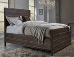 Townsend Solid Wood Panel Bed in Java - What A Room