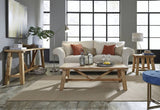 Harby Reclaimed Wood Square Side Table - What A Room