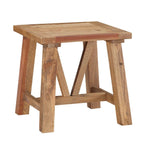 Harby Reclaimed Wood Square Side Table - What A Room