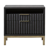 Kentfield Solid Wood Two Drawer Nightstand - What A Room