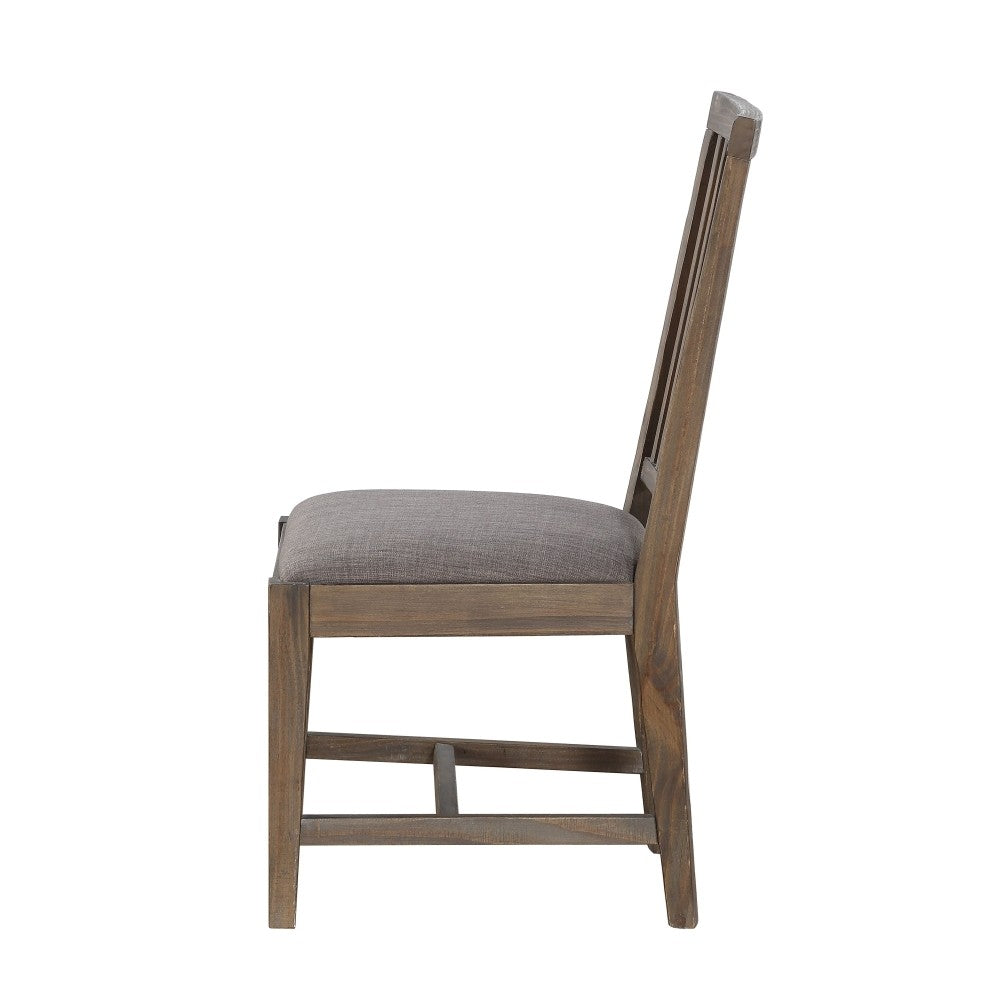 Autumn Solid Wood Upholstered Dining Chair - What A Room