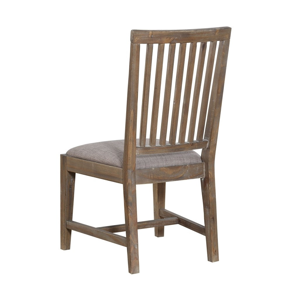 Autumn Solid Wood Upholstered Dining Chair - What A Room
