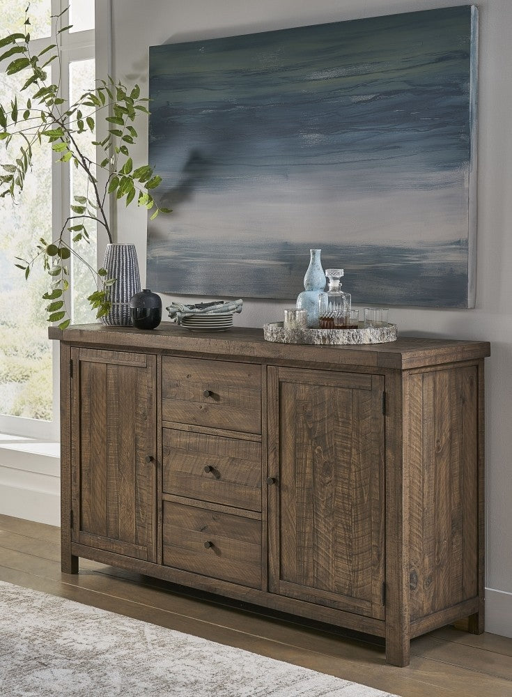 Autumn Solid Wood Three Drawer Two Door Sideboard - What A Room