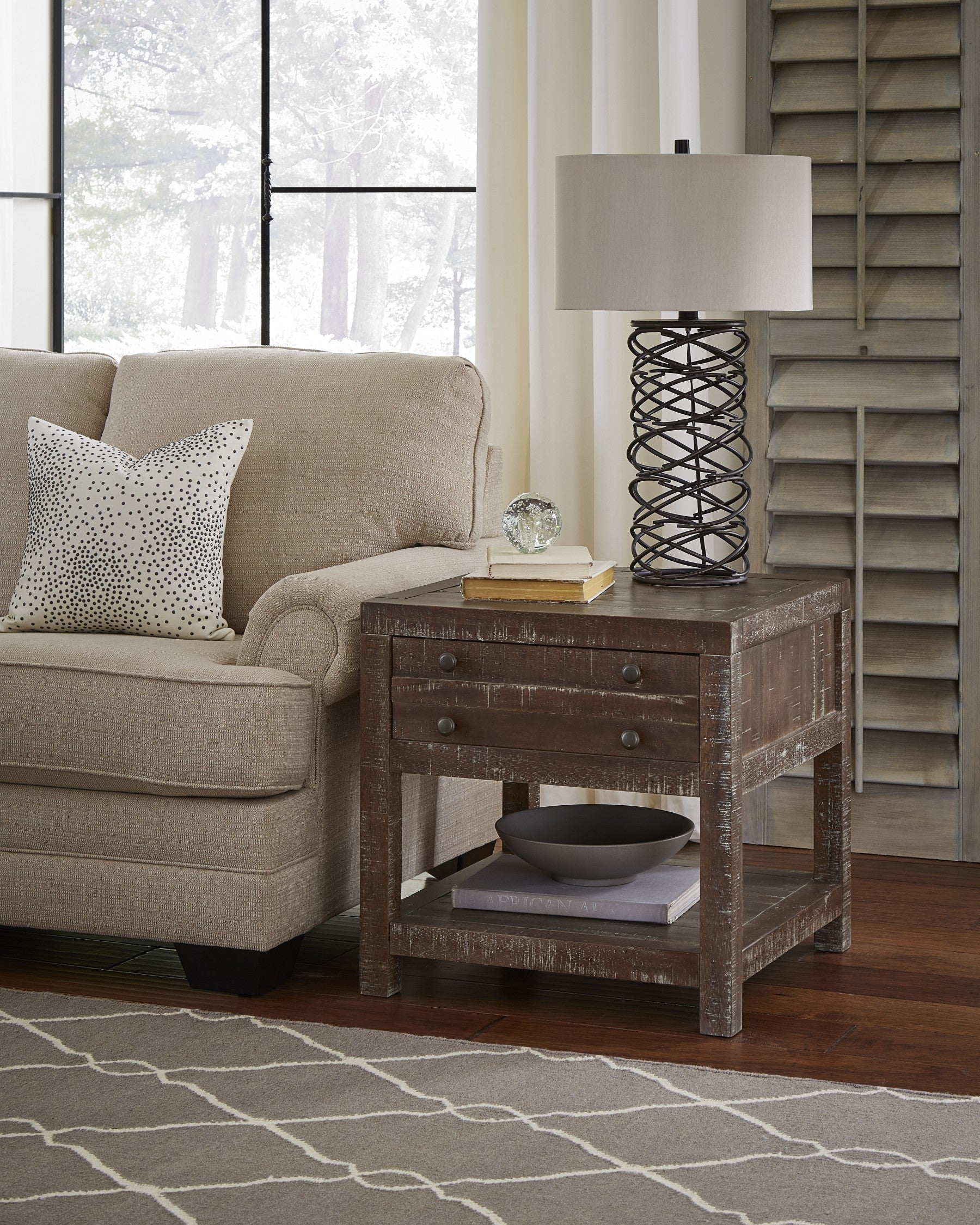 Townsend Solid Wood Side Table - What A Room