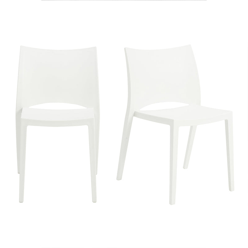 Leslie Stacking Side Chair - What A Room