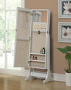 Storage Jewelry Cheval Mirror White - What A Room