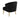Upholstered Accent Chair with Tapered Legs Black - What A Room