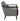 Upholstered Accent Chair Grey and Brown - What A Room