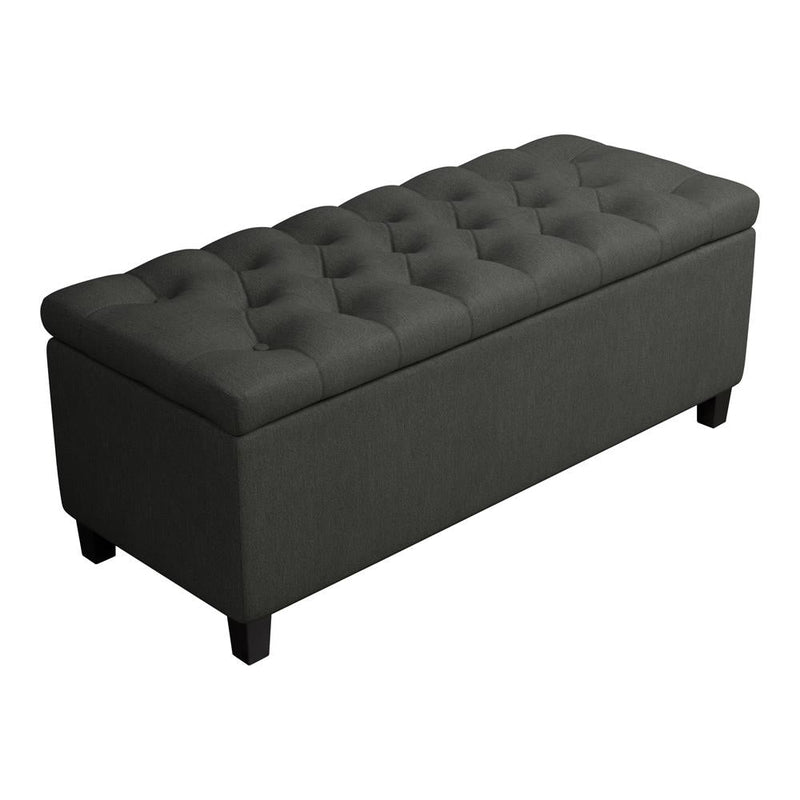 Lift Top Storage Bench Charcoal - What A Room