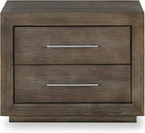 Melbourne Mid-Century 2-Drawer Nightstand with USB - What A Room