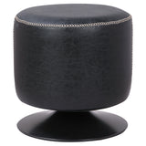 Gaia PU Round Ottoman - What A Room