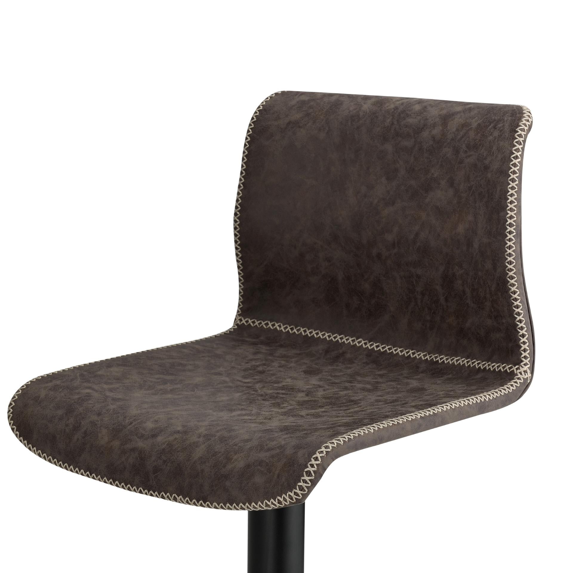 Jayden KD Low back Gaslift Bar Stool - What A Room