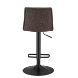 Jayden KD Low back Gaslift Bar Stool - What A Room