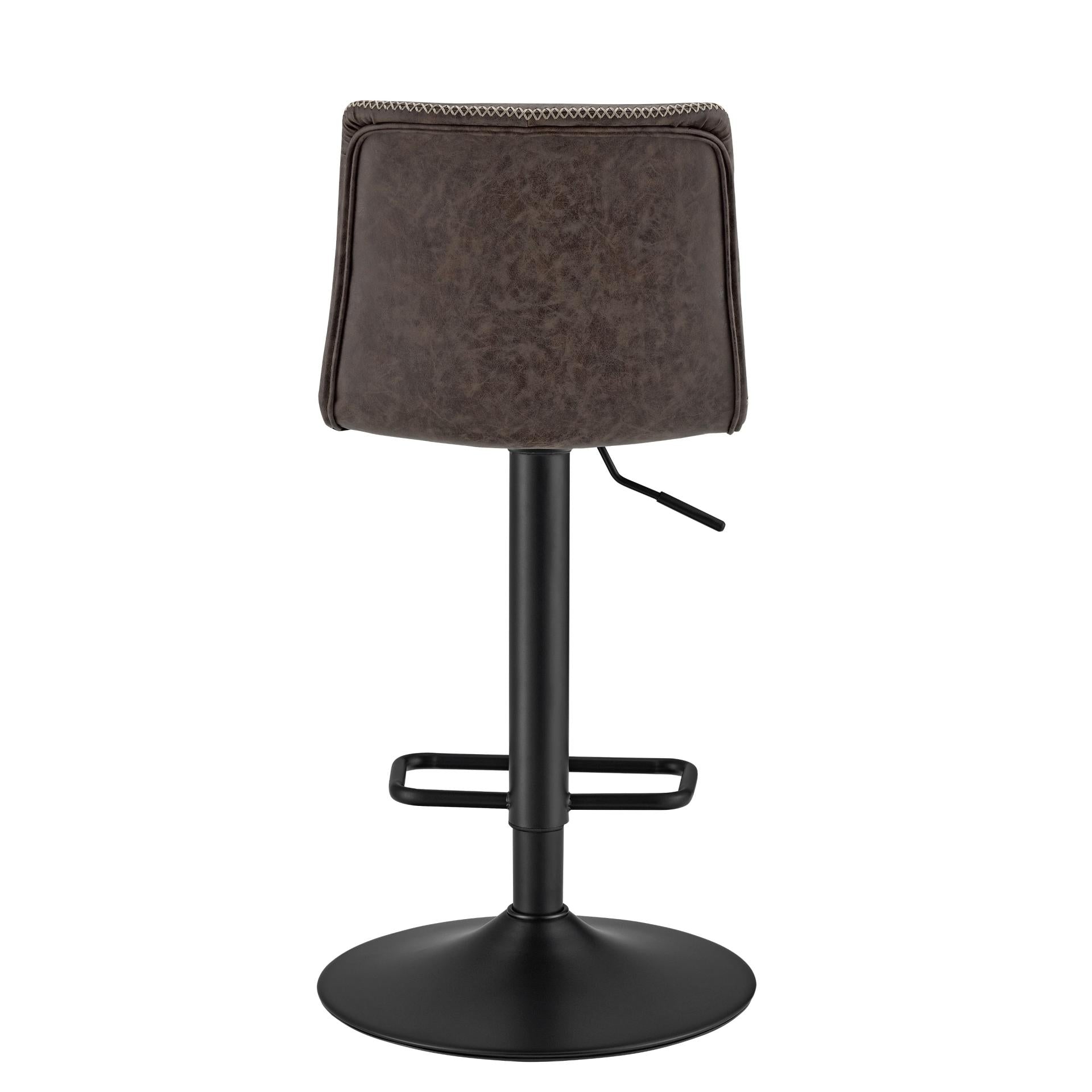 Jayden KD Low back Gaslift Bar Stool - What A Room