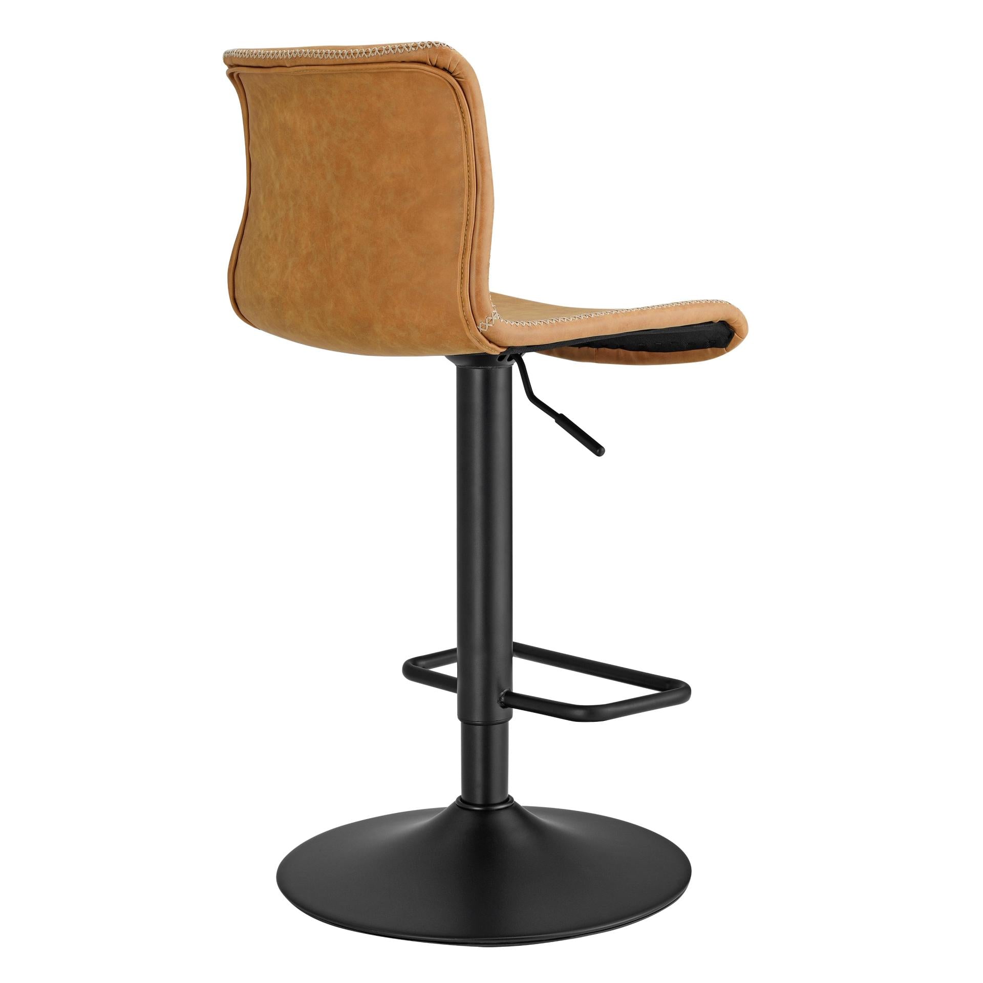 Jayden KD Low back Gaslift Bar Stool - What A Room