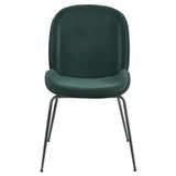 Lucy KD Velvet Fabric Dining Side Chair - What A Room