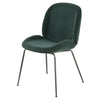 Lucy KD Velvet Fabric Dining Side Chair - What A Room