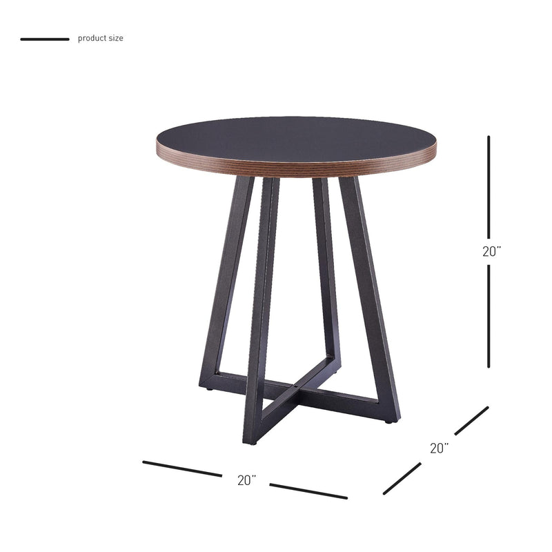 Courtdale KD Round Side/ End Table - What A Room