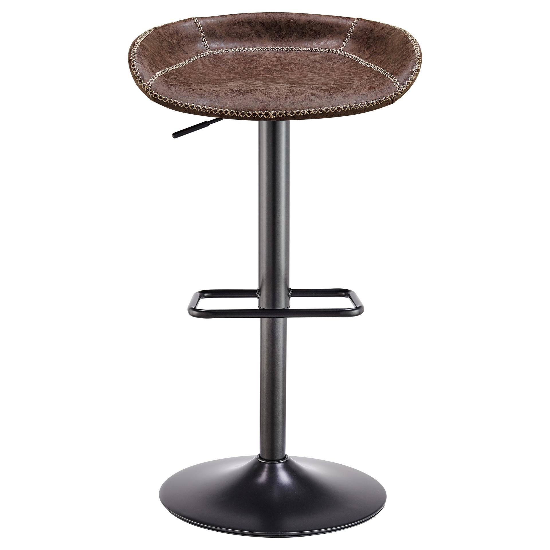 Rogue KD PU Gaslift Bar Stool - What A Room