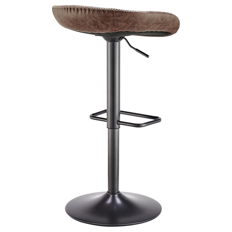 Rogue KD PU Gaslift Bar Stool - What A Room