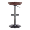 Rogue KD PU Gaslift Bar Stool - What A Room