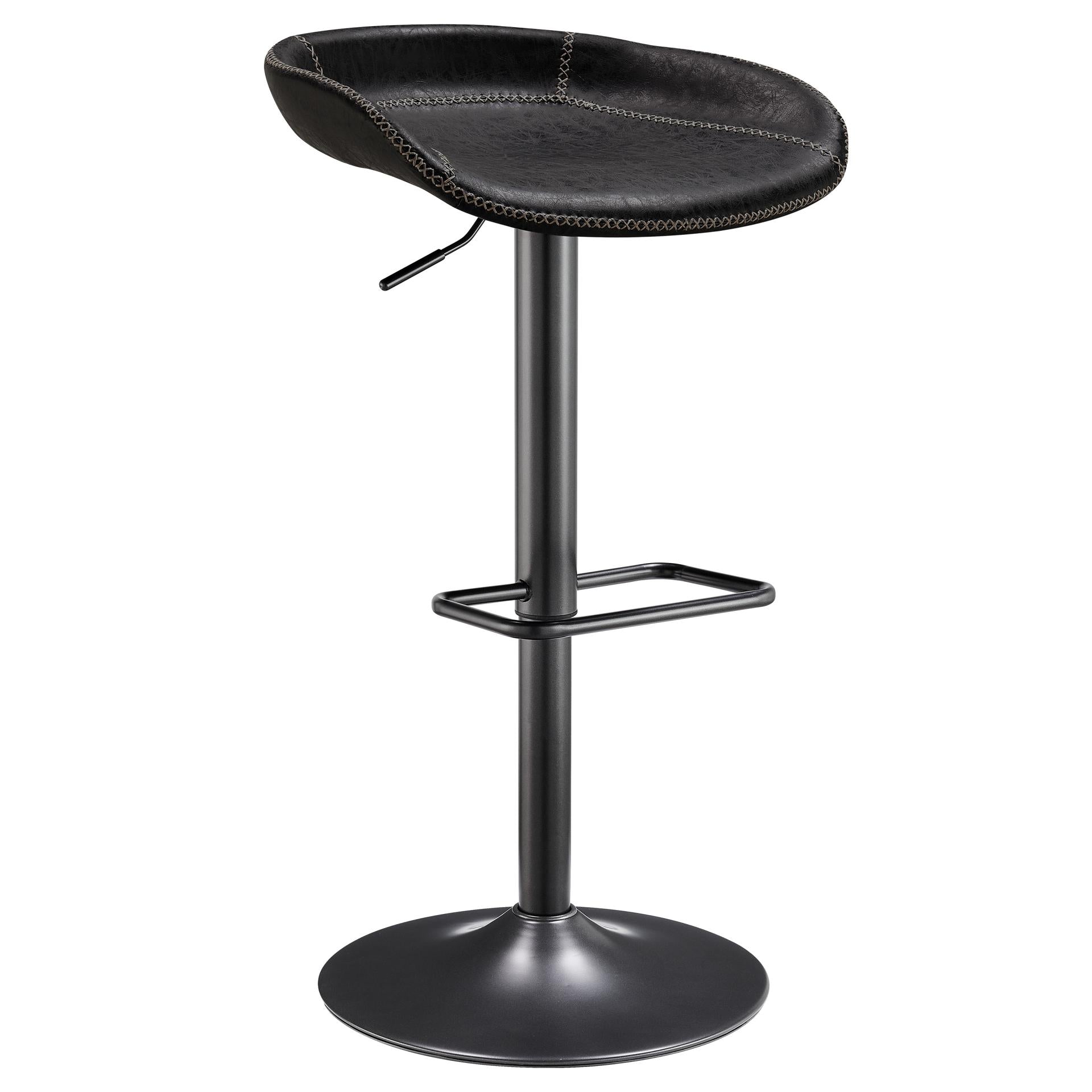 Rogue KD PU Gaslift Bar Stool - What A Room