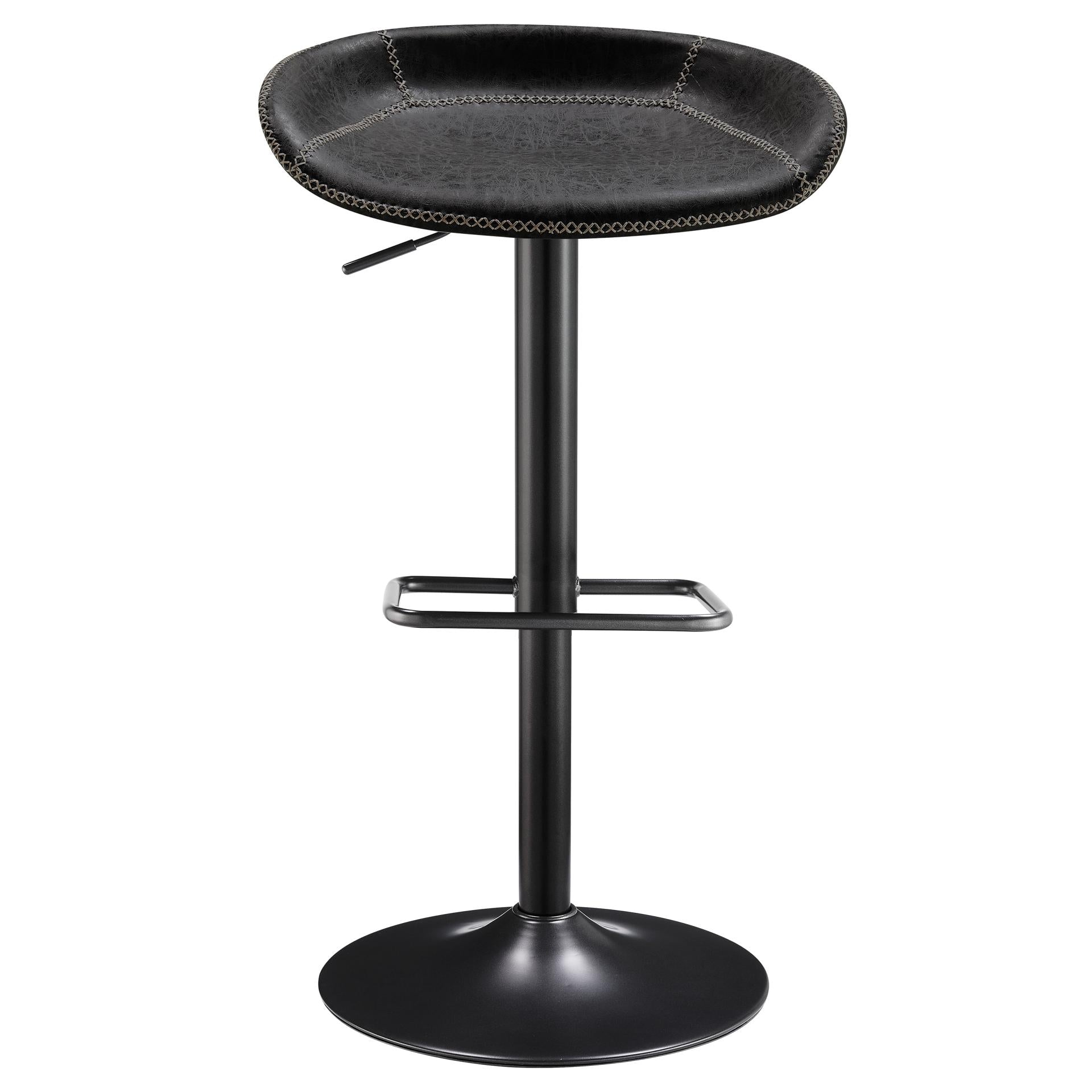 Rogue KD PU Gaslift Bar Stool - What A Room