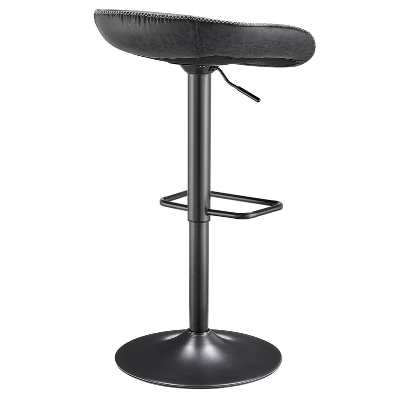 Rogue KD PU Gaslift Bar Stool - What A Room