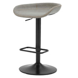 Rogue KD PU Gaslift Bar Stool - What A Room