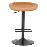 Rogue KD PU Gaslift Bar Stool - What A Room