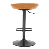 Rogue KD PU Gaslift Bar Stool - What A Room