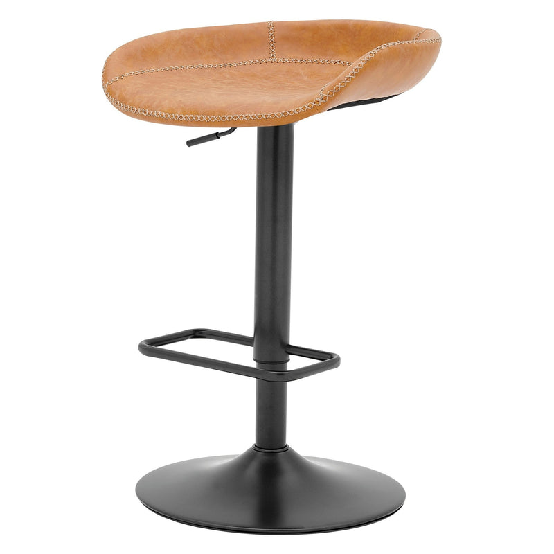Rogue KD PU Gaslift Bar Stool - What A Room