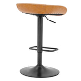 Rogue KD PU Gaslift Bar Stool - What A Room