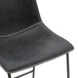 Vesta KD PU Counter Stool - What A Room