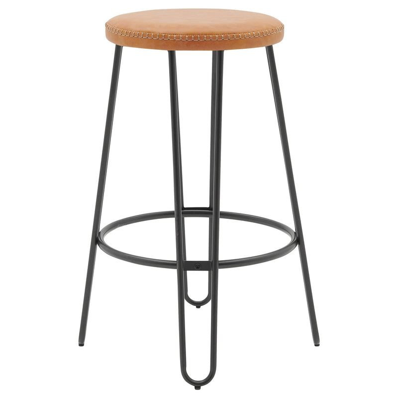 Joe KD PU Backless Stool - What A Room