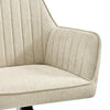 Thompson  Fabric Swivel Office Arm Chair - What A Room