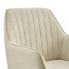 Thompson  Fabric Swivel Office Arm Chair - What A Room