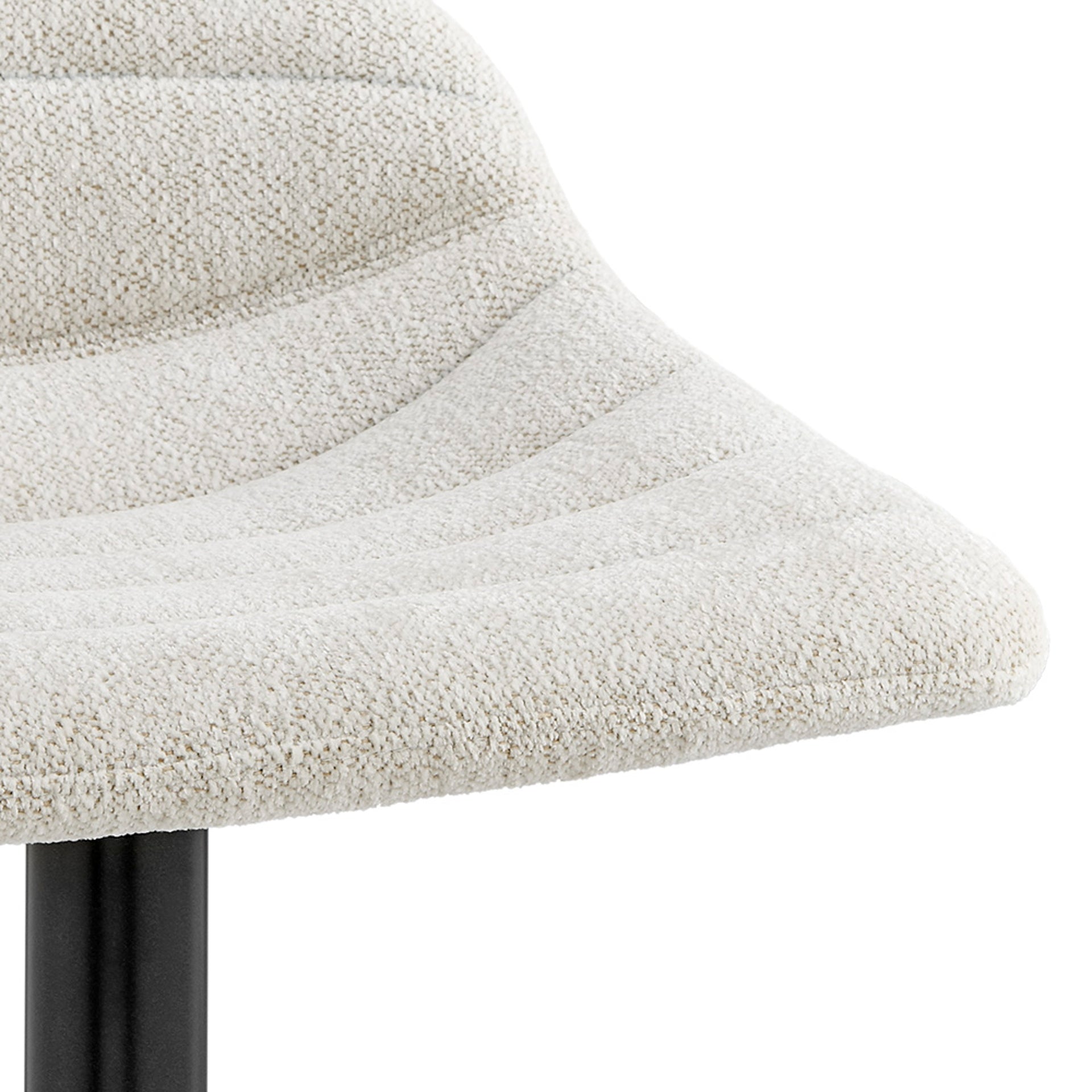 Koa  Fabric Gaslift Swivel Bar Stool - What A Room