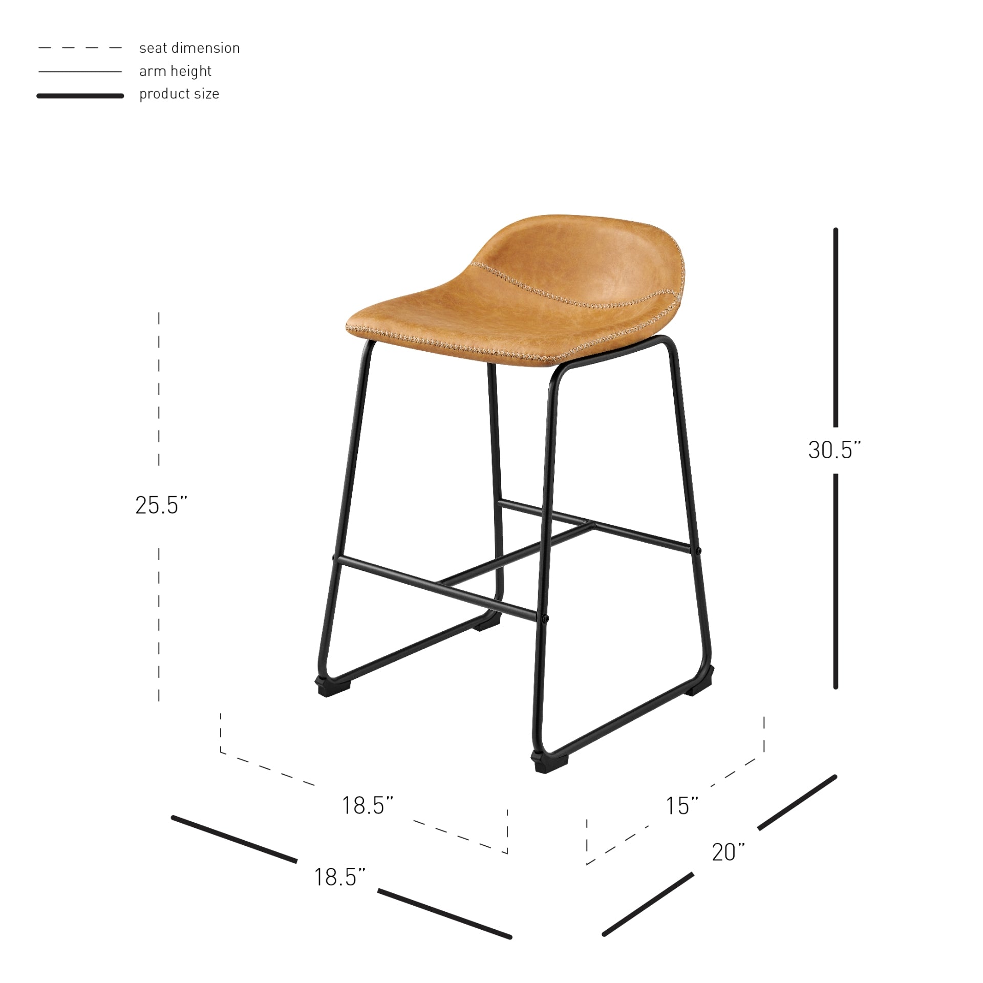 Leighton   Counter Stool - What A Room