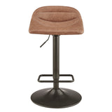 Koa   Gaslift Swivel Bar Stool - What A Room