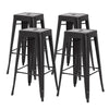 Metropolis Metal Backless Counter Stool - What A Room