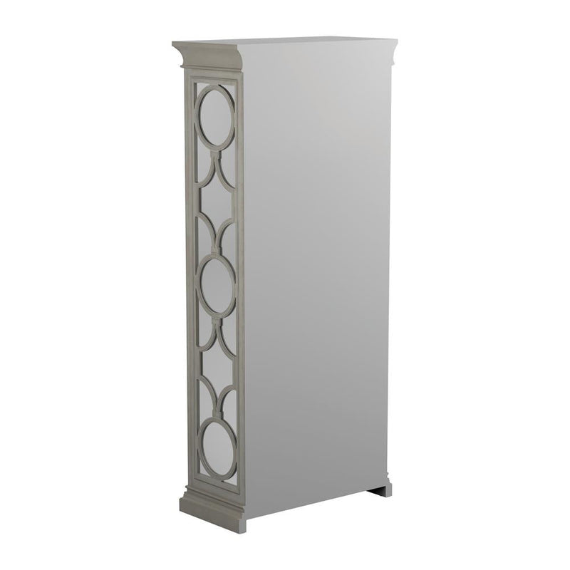 2-door Display Tall Cabinet Antique White - What A Room