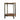 Lotta Reclaimed Teak Wood Side/ End Table Gunmetal Frame - What A Room