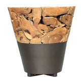 Bruno  Recycled Teak Root Side/ End Table - What A Room