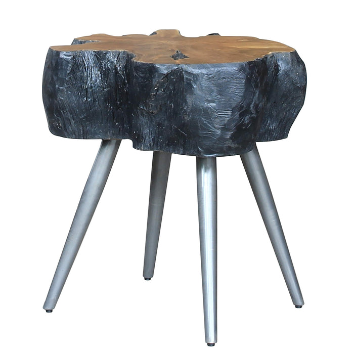 Anya  Recycled Teak Root Side/ End Table - What A Room