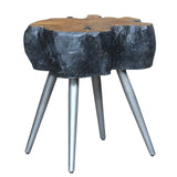 Anya  Recycled Teak Root Side/ End Table - What A Room