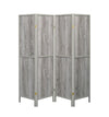 4-panel Folding Screen Grey Driftwood - What A Room