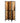 Herringbone Pattern 3-Panel Screen Rustic Tobacco and Black - What A Room