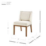 Ethan Fabric Dining Side Chair - What A Room