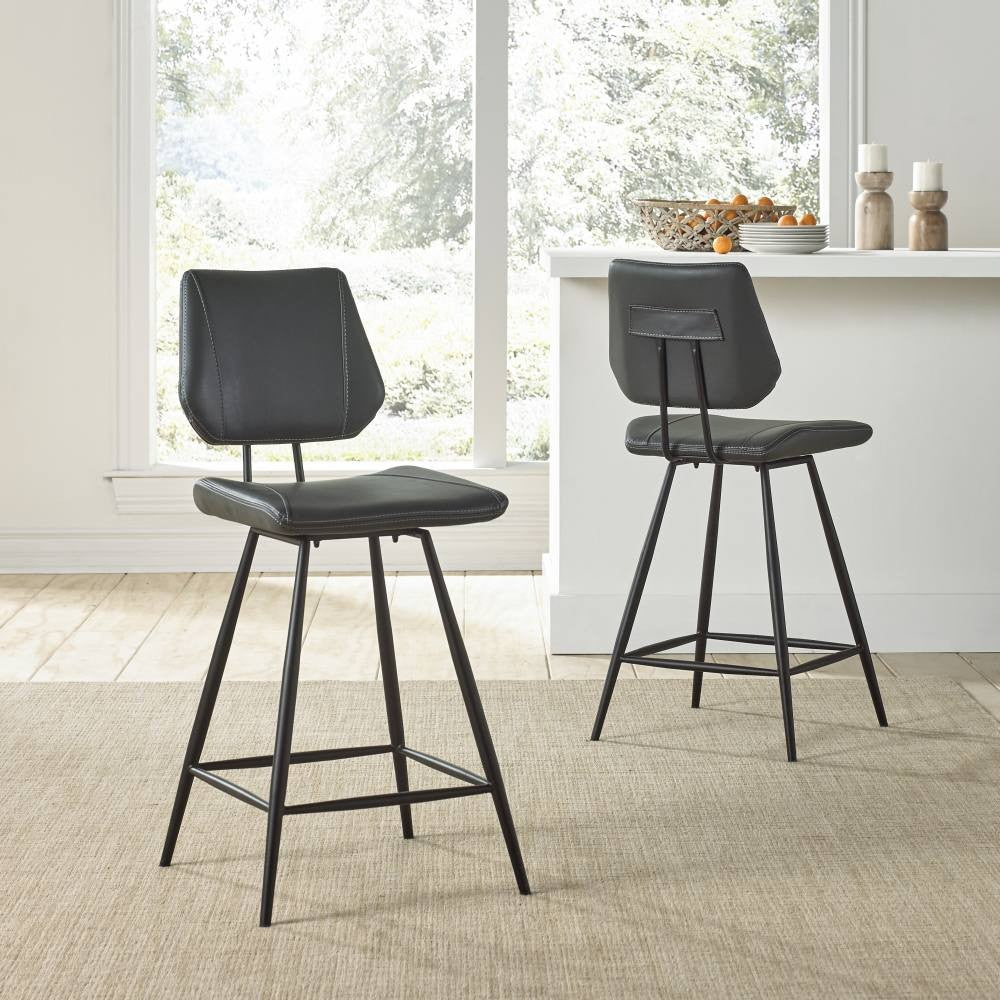 Vinson Modern Swivel Counter Stool - What A Room